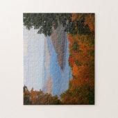 カラフル紅葉オーバービューケーシーブリッジ ジグソーパズル (縦)
