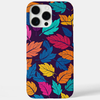 カラフル紅葉パターン鮮やか秋 iPhone 16 PRO MAXケース