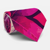 カラフル紅葉パターン ネクタイ (ロール)