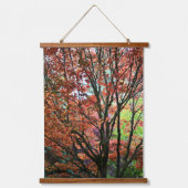 カラフル紅葉写真 吊り下げ型タペストリー (正面)