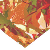 カラフル紅葉抽象芸術テーブルランナー ショートテーブルランナー (コーナー)