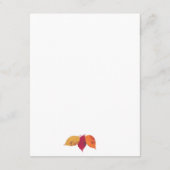 カラフル紅葉結婚ズゲスト詳細 エンクロージャーカード (裏面)