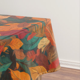 カラフル紅葉長 テーブルクロス