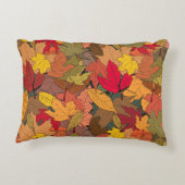 カラフル紅葉 アクセントクッション (裏面)