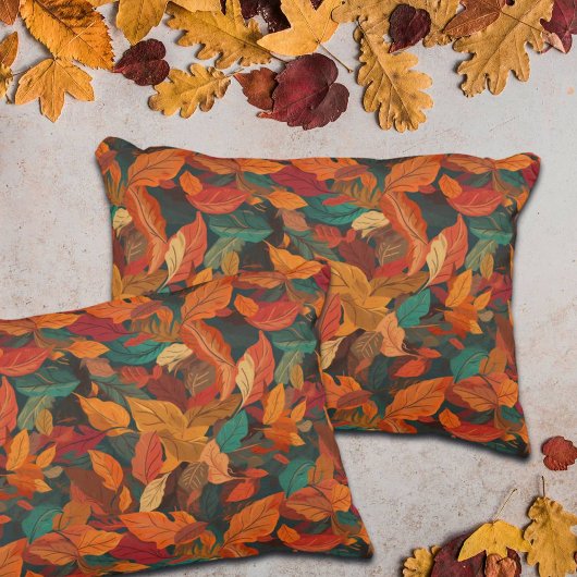 カラフル紅葉 アクセントクッション