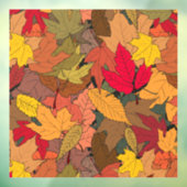 カラフル紅葉 ウィンドウサイン (シート3)