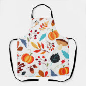 カラフル紅葉 エプロン (正面)