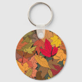 カラフル紅葉 キーホルダー (裏面)