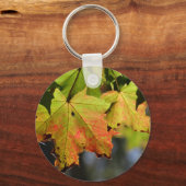 カラフル紅葉 キーホルダー (正面)