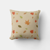 カラフル紅葉 クッション (正面)