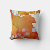 カラフル紅葉 クッション (正面)