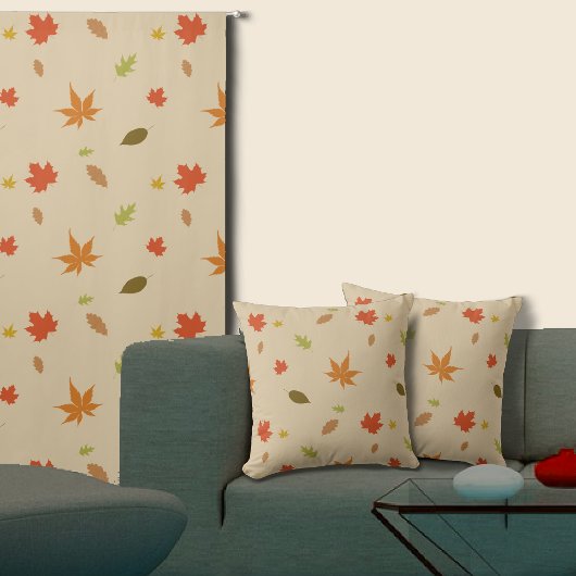 カラフル紅葉 クッション