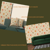 カラフル紅葉 クッション