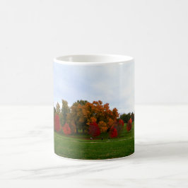カラフル紅葉 コーヒーマグカップ