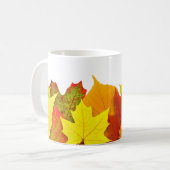 カラフル紅葉 コーヒーマグカップ (正面左)