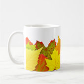 カラフル紅葉 コーヒーマグカップ (左)