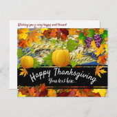 カラフル紅葉 シーズンポストカード (正面/裏面)