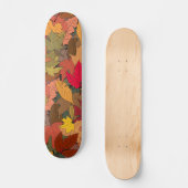カラフル紅葉 スケートボード (正面)