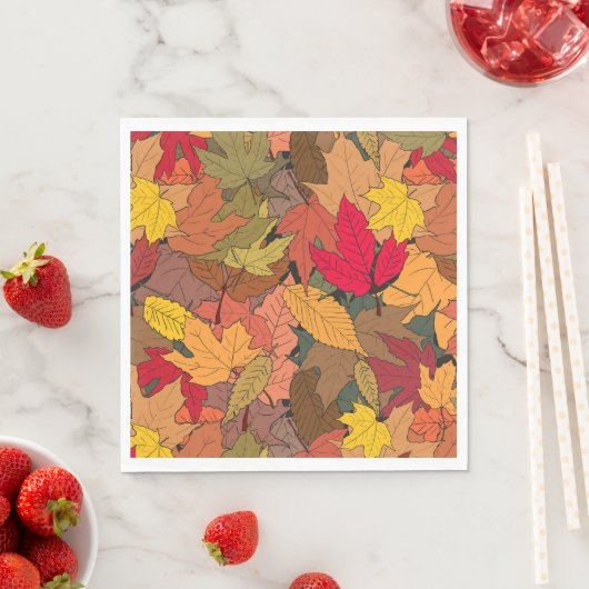 カラフル紅葉 スタンダードランチョンナプキン (インサイチュ)