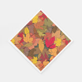 カラフル紅葉 スタンダードランチョンナプキン (角)