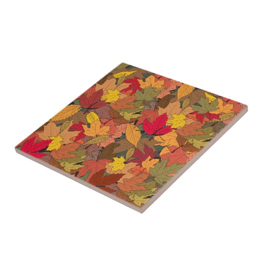 カラフル紅葉 タイル (側面)