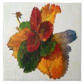 カラフル紅葉 タイル (正面)