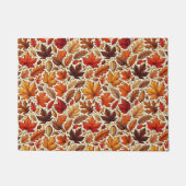 カラフル紅葉 ドアマット (正面)