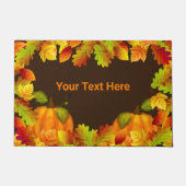 カラフル紅葉 ドアマット (正面)