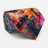 カラフル紅葉 ネクタイ (ロール)