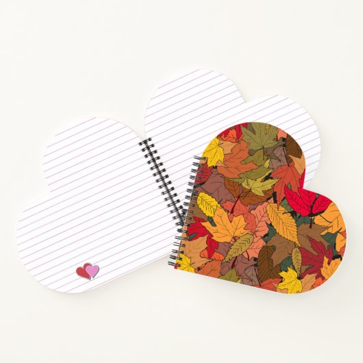 カラフル紅葉 ノートブック (内部)