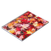 カラフル紅葉 ノートブック (左側)