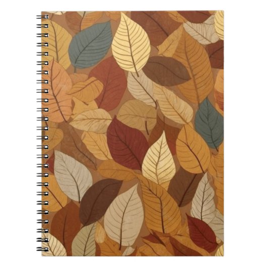 カラフル紅葉 ノートブック (正面)