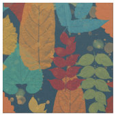 カラフル紅葉 ファブリック (クローズアップ)