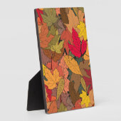 カラフル紅葉 フォトプラーク (側面)