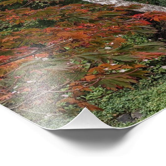 カラフル紅葉 フォトプリント (角)