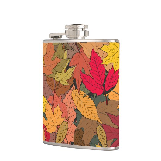 カラフル紅葉 フラスク (左)