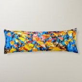 カラフル紅葉 ボディピロー (裏面)