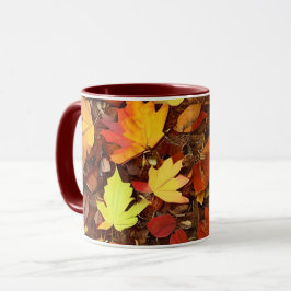 カラフル紅葉 マグカップ