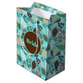 カラフル紅葉 ミディアムペーパーバッグ (裏面アングル)