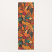 カラフル紅葉 ヨガマット (正面)