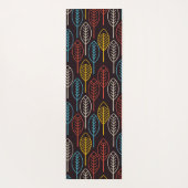 カラフル紅葉 ヨガマット (裏面)