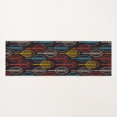 カラフル紅葉 ヨガマット (正面(横))