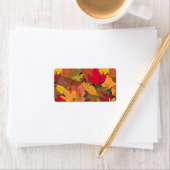 カラフル紅葉 ラベル (インサイチュ)