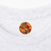 カラフル紅葉 ラベル (貼付)