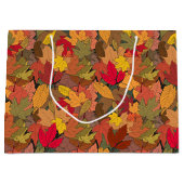 カラフル紅葉 ラージペーパーバッグ (正面)