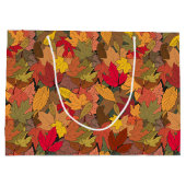 カラフル紅葉 ラージペーパーバッグ (裏面)