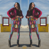 カラフル紅葉 レギンス