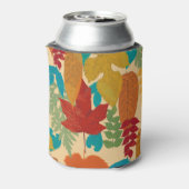 カラフル紅葉 缶クーラー (缶裏面)