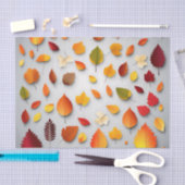 カラフル紅葉 薄葉紙 (クラフト)