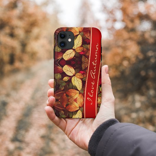 カラフル紅葉iPhoneケース Case-Mate iPhoneケース